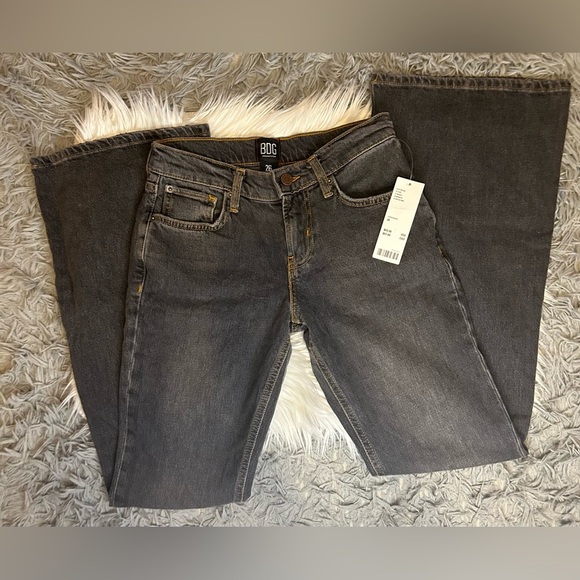 NWT BDG Women's Dark Gray Wide Leg Jeans - Picture 1 of 5